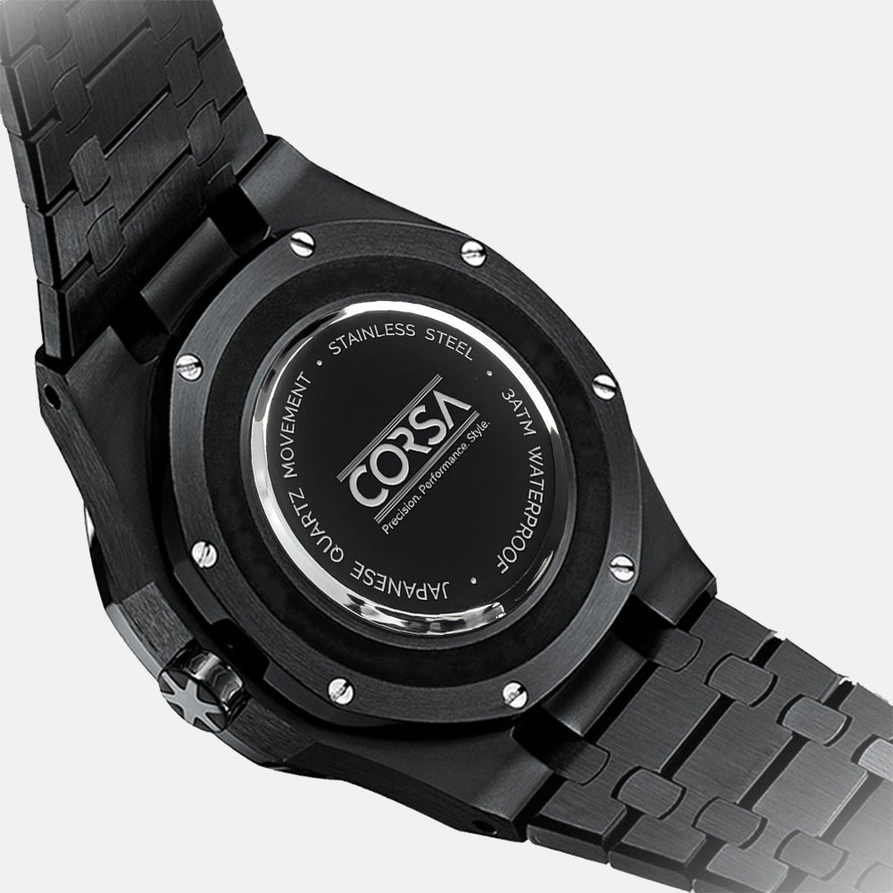 Petronas AMG G55 Gyro Orange Caliber/Brushed Steel Strap