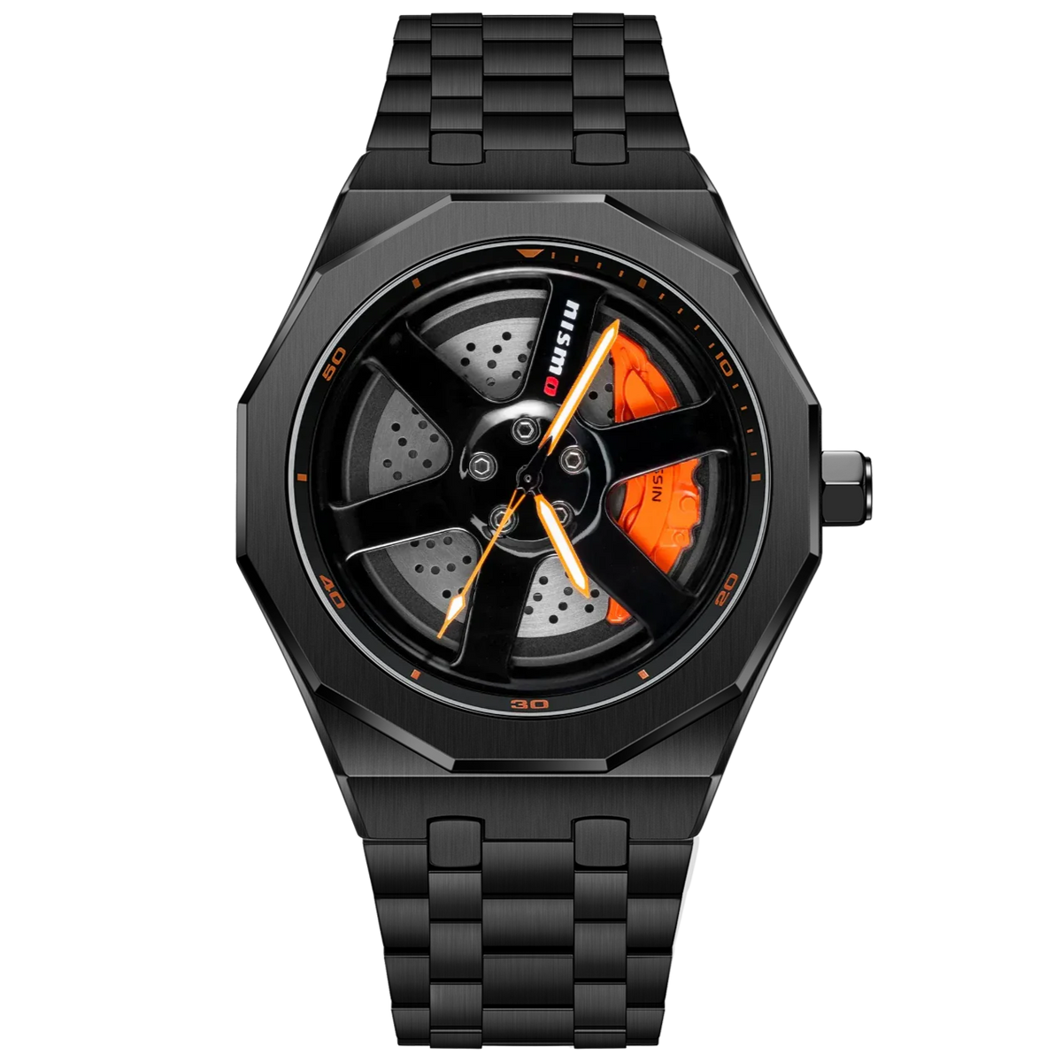 Nismo GTR Gyro Brushed Steel Strap